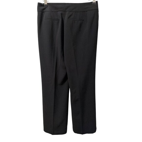 Ann Taylor Petites Margo Black Dress Pants 4P Polyester Viscose Dress Pants - Picture 6 of 10